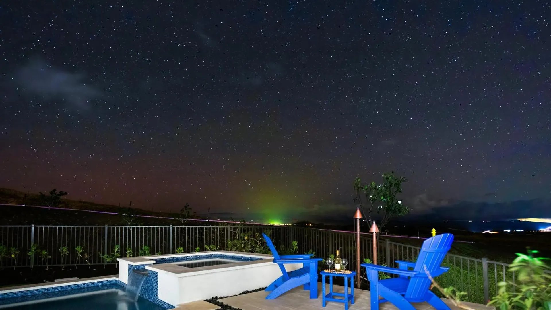 Blue Serenity Luxurious Home In Private Community With Heated Private Pool Spa Detached Ohana Suite Waimea  0*, Waimea (Hawaii)