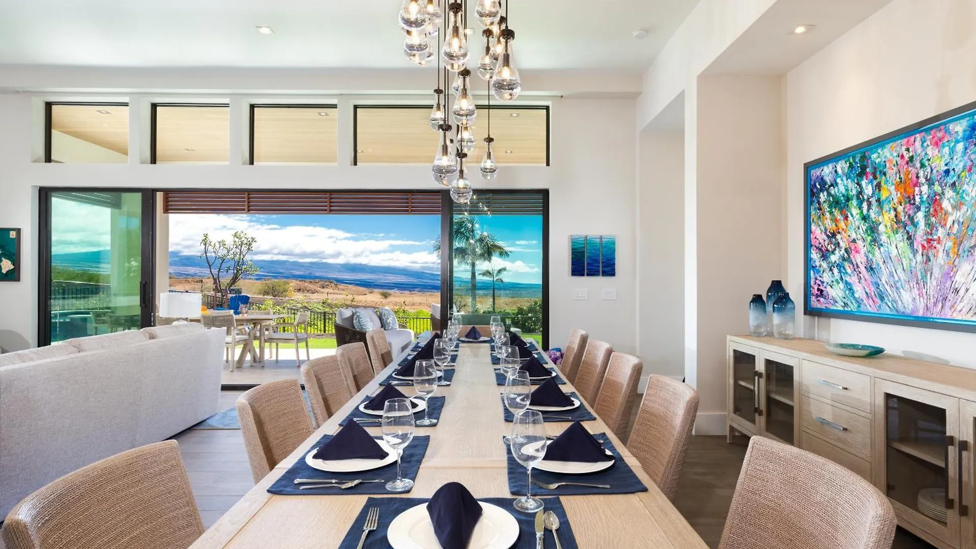 Blue Serenity Luxurious Home In Private Community With Heated Private Pool Spa Detached Ohana Suite Waimea  0*, Waimea (Hawaii) USA