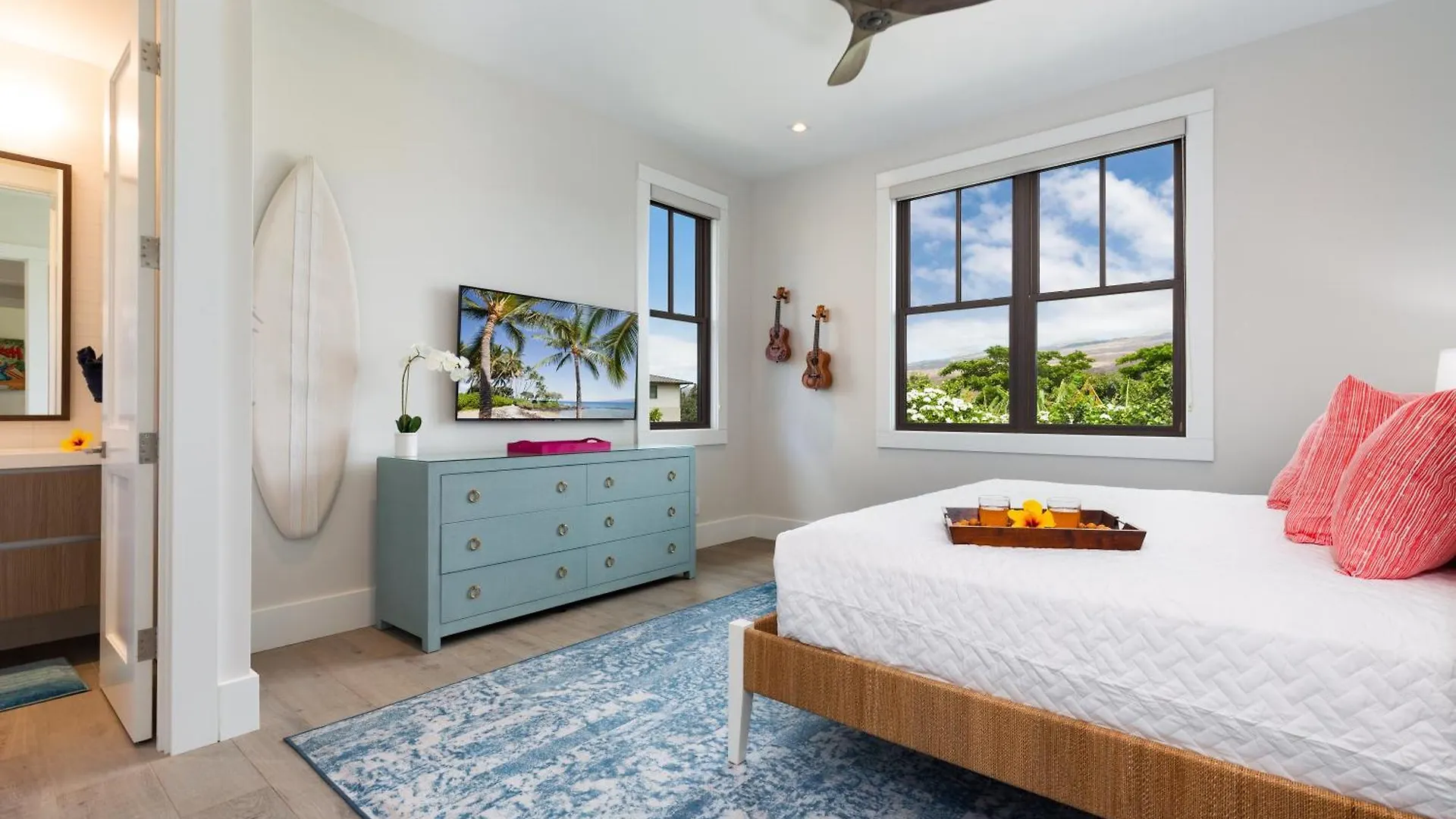 Blue Serenity Luxurious Home In Private Community With Heated Private Pool Spa Detached Ohana Suite Waimea  Semesterbostad